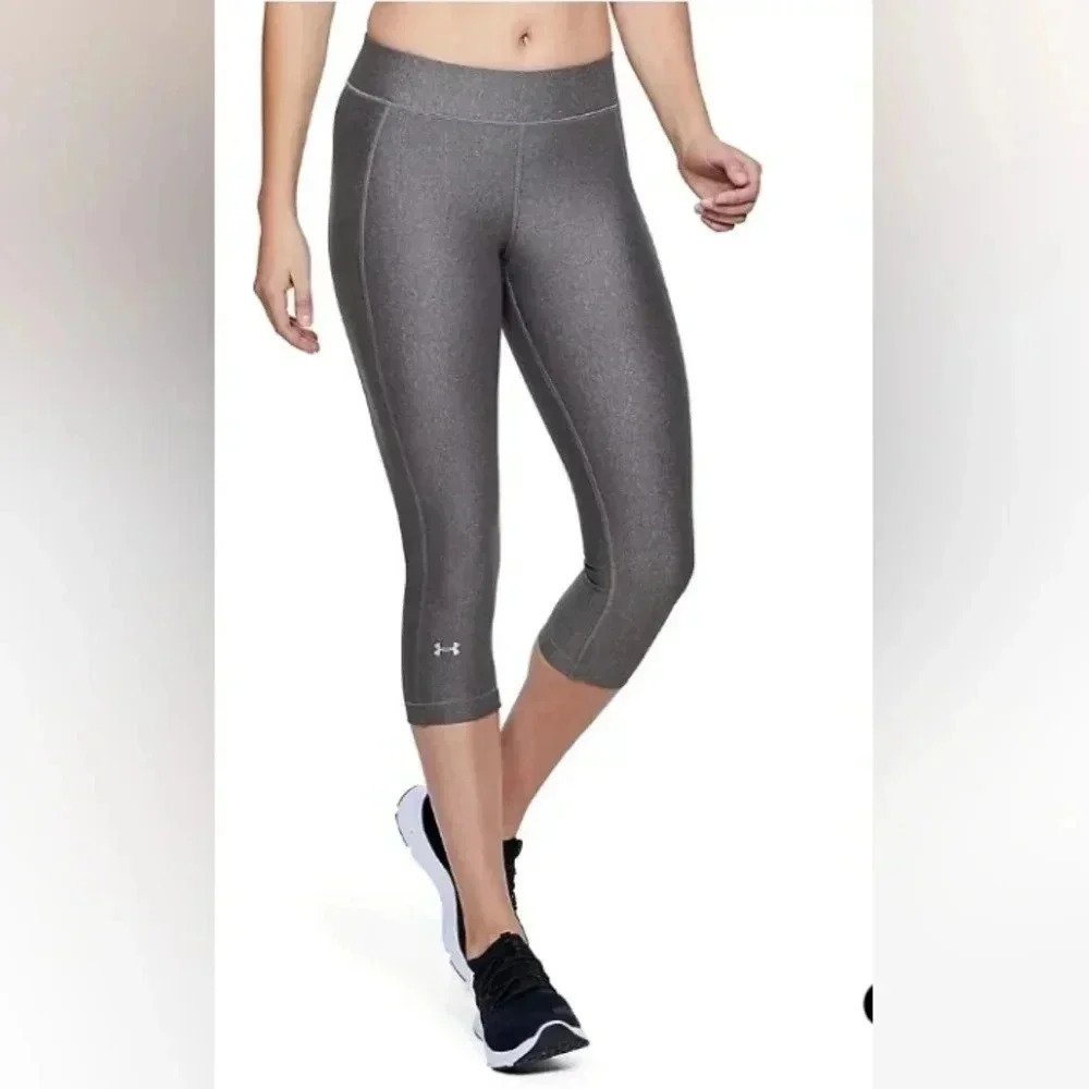 Women's Under Armour Heat Gear Compression Leggings, Medium, Pre-Owned